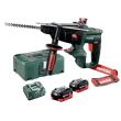 Perforateur SDS Plus 18 V KHA 18 LTX + 2 batteries 5,5 Ah + chargeur + MetaLoc METABO 600210660 photo du produit