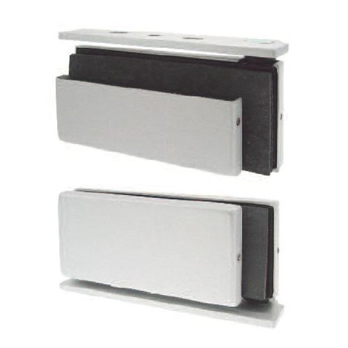 Paire de penture Gauche argent pour glace de 12 mm STREMLER ASSA ABLOY 3598643968025 photo du produit Principale L