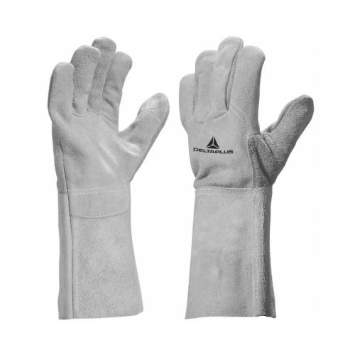 Gants de soudeur TC715 en cuir plein fleur de bovin gris T10 - DELTA PLUS - TC71510 pas cher Principale L