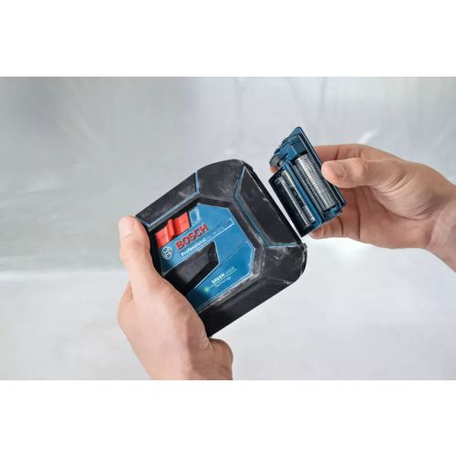Laser lignes 3,7 V GLL 20-22 G Professional (sans batterie ni chargeur) + 4 piles 1,5 V LR6 AA + poche + platine BOSCH 0601065600 photo du produit Secondaire 11 L