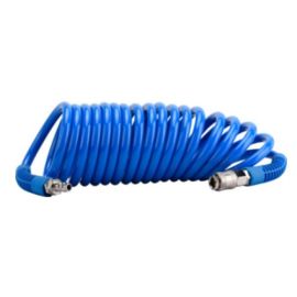 Tuyau spiral pro Lacmé PU diamètre 8 x 12mm longueur 6 m avec raccords rapides ISO - 322805 photo du produit Principale M