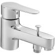 Mitigeur bain-douche JULY 1 trou en métal - JACOB DELAFON - E16044-4-CP pas cher