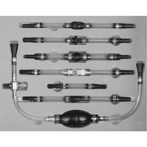 Coffret d'amorçage et de purge pour moteur diesel 7 pièces KS TOOLS 150.9030 photo du produit Secondaire 2 L