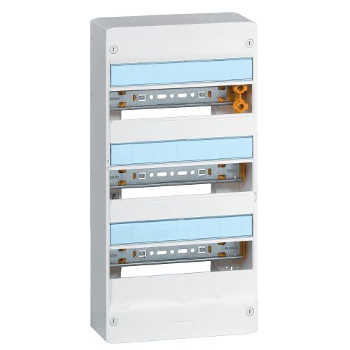 Coffret DRIVIA 13 modules IP30 IK05 blanc 3 rangée - LEGRAND - 401213 pas cher