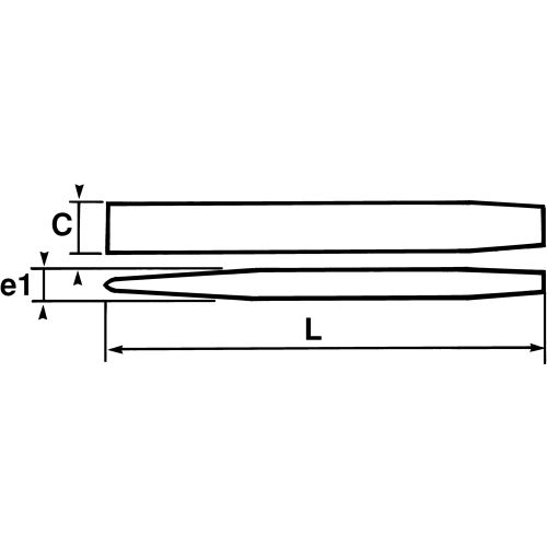 Burins de précision 8mm - SAM OUTILLAGE - 5-8 pas cher Secondaire 1 L