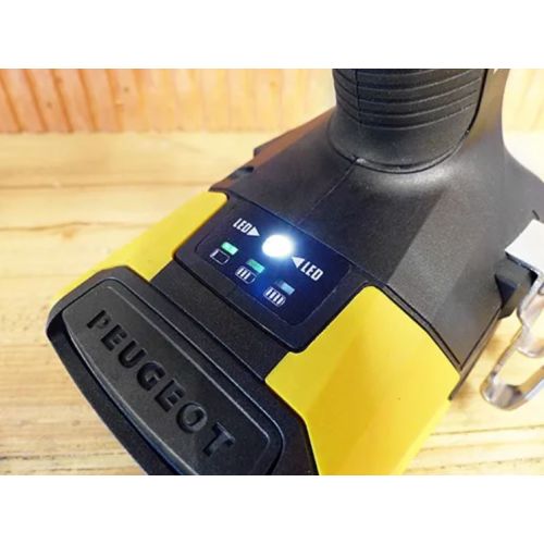 Perceuse à percussion 18 V EnergyDrill18VP40N + 2 batteries 4 Ah + chargeur rapide + coffret PEUGEOT OUTILLAGE 250317 photo du produit Secondaire 7 L
