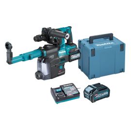 Perforateur SDS Plus 40V Makita HR002GM204 + 2 batteries 4 Ah + chargeur + coffret Makpac photo du produit Principale M