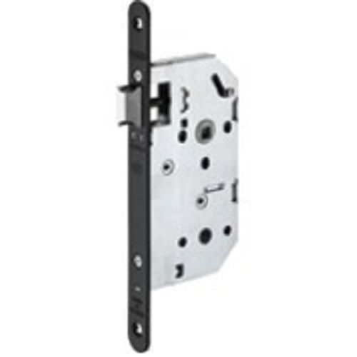 Serrure &agrave; larder Monomax bec de cane r&eacute;versible bout rond axe 50 mm noire FTH THIRARD 00056800 photo du produit