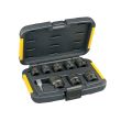 Coffret de 8 douilles à chocs et accessoire 10 à 27 mm DEWALT DT7507-QZ photo du produit