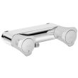 Mélangeur de douche COSTA L entraxe 120 mm bicommande - GROHE - 26345-001 pas cher