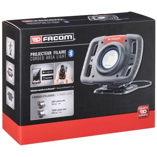 Projecteur filaire Bluetooth orientable 10000 lumens FACOM 777.SPOTBTPB photo du produit Secondaire 6 L