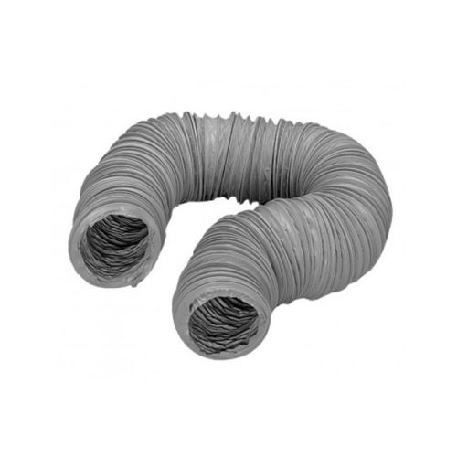 Conduit flexible en PVC 6m gris GP D80 - UNELVENT - 810196 pas cher