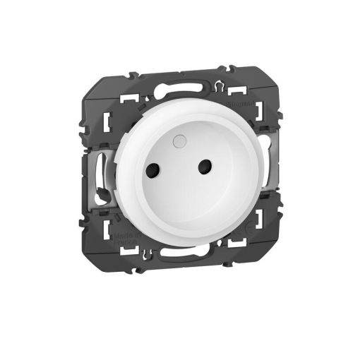 Prise de courant 2P à puits DOOXIE 16A blanc - LEGRAND - 600334 pas cher Secondaire 2 L