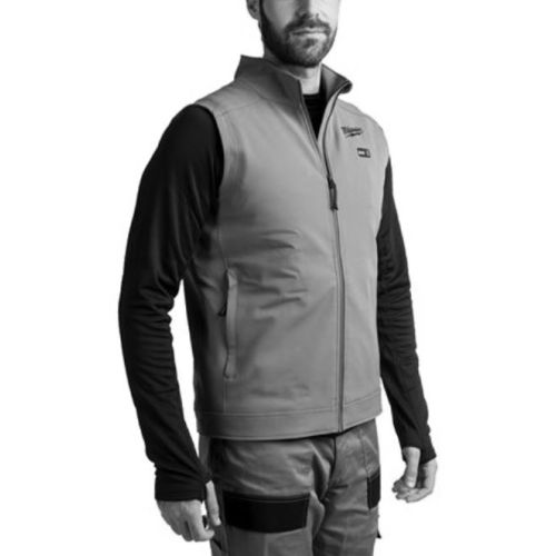 Gilet Softshell M12 HVGREY1-0 gris T3XL - MILWAUKEE TOOL - 4932480105 pas cher Secondaire 3 L