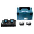 Pack glacière/réchaud 18 V Makita DCW180Z + 2 batteries 5 Ah + chargeur double photo du produit Secondaire 2 S