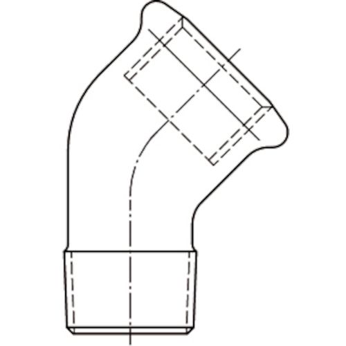 Coude à 45° MF noir 121 3/4'' – VIRFOLLET – 12101004 pas cher Secondaire 1 L