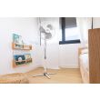 Ventilateur sur pied 45W blanc D.40cm hauteur r&eacute;glable 105 - 125 cm EDM 33500 photo du produit Secondaire 3 S