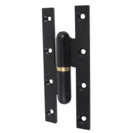 Paumelle Picarde BB 160x60mm epoxy noir gauche - FAURE ET FILS - PI166CGJ pas cher Principale M