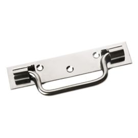 Poignée sur platine Mermier zingué blanc - M-3421 photo du produit Principale M