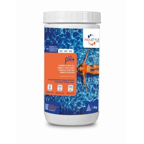 PH Plus 1kg C/6 P/504 POOLSTYLE PSL-500-0009 photo du produit Principale L