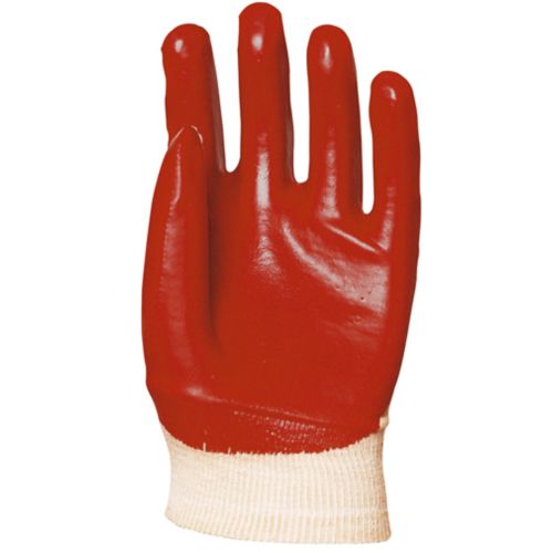 Gants PVC rouge EUROSTRONG 3420 dos aéré T.10 - COVERGUARD - 3420 pas cher Secondaire 1 L