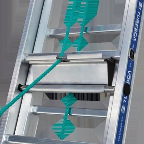 &Eacute;chelle Platinium 300 coulisse &agrave; corde 3 plans 6M90 TUBESCA-COMABI 2433310 photo du produit Secondaire 3 L