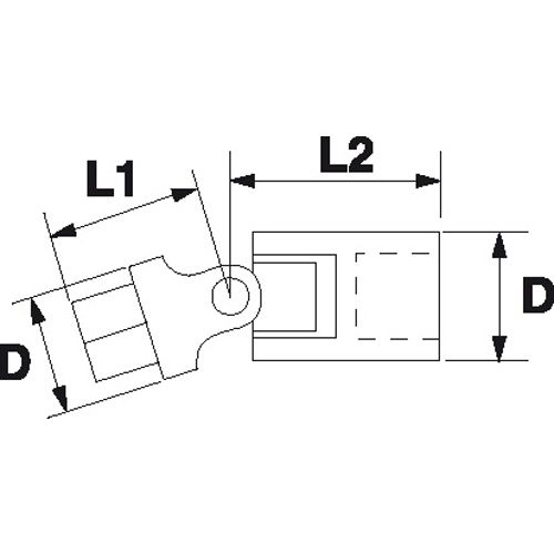 Cardan 3/4'' - SAM OUTILLAGE - C-240 pas cher Secondaire 1 L