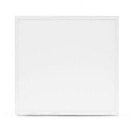 Plafonnier LED BACKLIT ANDROMEDE Miidex Lighting blanc 595 x 595 mm 36 W pack de 02 pas cher Principale M