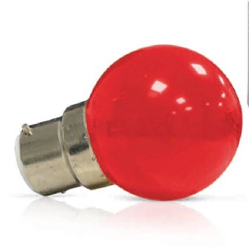 Pack de 2 ampoules LED B22 1 W bulbe dépoli rouge MIIDEX LIGHTING 76420 photo du produit