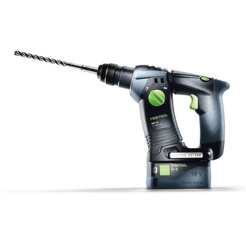 Perforateur sans-fil BHC 18 Li 5,2 I-Plus + 2 batteries BP 18 Li 5,2 ASI + chargeur TCL 6 FESTOOL 575697 photo du produit Secondaire 1 L