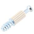 Boîte de 100 tourillons MINI15 filet bois diamètre 5mm axe de perçage 24mm - LMC - TOU71624 pas cher