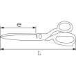 Ciseaux pour télégraphiste - SAM OUTILLAGE - 376 pas cher Secondaire 1 S