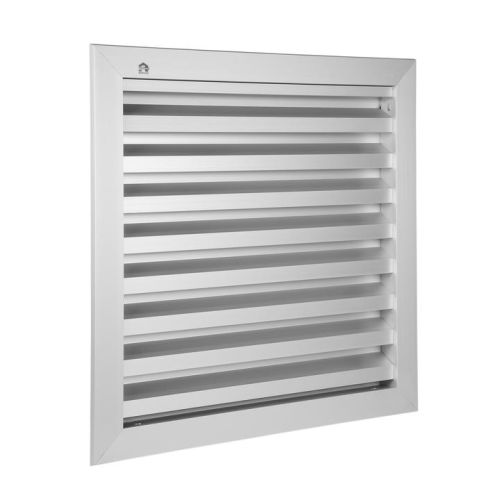 Grille de ventilation 400x400mm aluminium gris - RENSON - 41144 pas cher