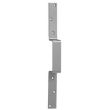 Bride de recouvrement 451 gauche de verrou huisserie métal - ISEO - 97034510 pas cher