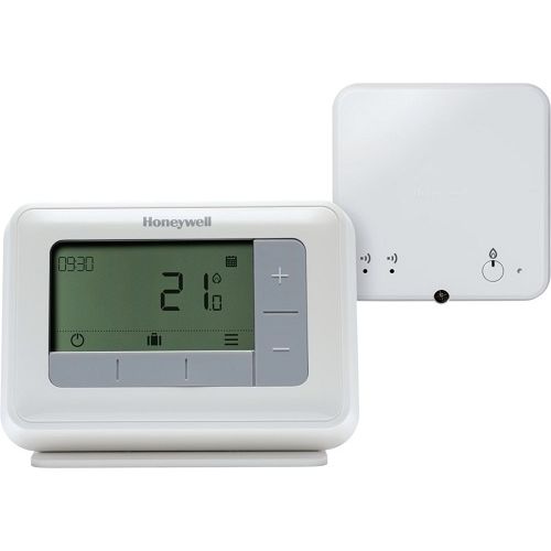 Thermostat d'ambiance sans fil programmable hebdomadaire T4R Honeywell - Y4H910RF4004 photo du produit Principale L