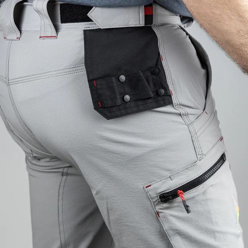 Pantalon Plasma 4Way stretch spécial été 155g gris clair T 52 - LMA - 1842-52 pas cher Secondaire 4 L