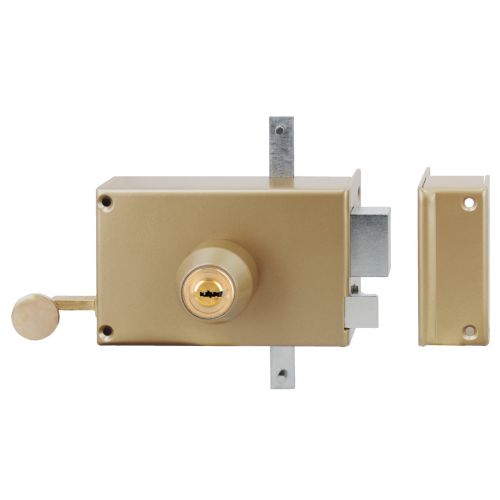 Serrure 3 points en applique MX4500 HQ2 cylindre 45 mm horizontale à tirage droite HERACLES MX-4503-HQ2-1 photo du produit