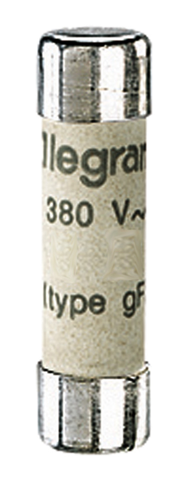 Boite de 10 cartouches industrielles cylindrique typeGG 8 x 32mm sans voyant LEGRAND 012302 - vue 2