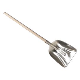 Pelle &agrave; neige Mercier en aluminium avec manche en bois - 4556 pas cher Principale M
