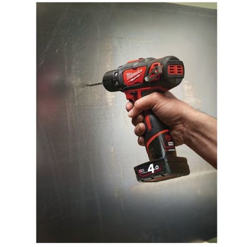 Perceuse-visseuse 12 V Milwaukee M12 BDD-201 + batterie 2 Ah + chargeur + coffret MILWAUKEE 4933479439 photo du produit Secondaire 12 L