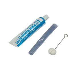 Kit de réparation pour piscine 4 patchs et colle - 81100 pas cher Principale M