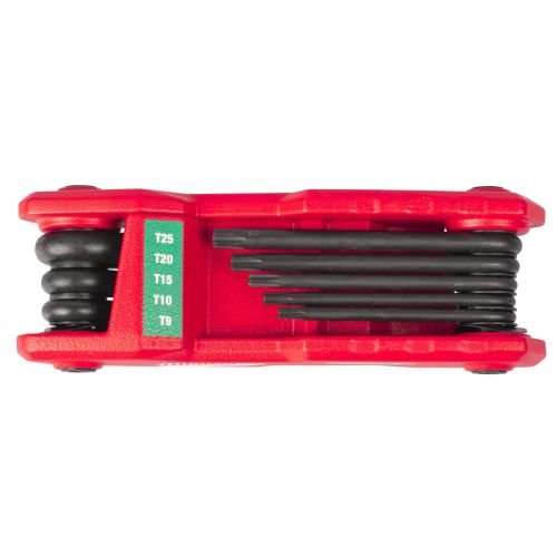 Jeu de 8 clés Torx avec poigné confortable MILWAUKEE 4932480979 photo du produit Secondaire 3 L