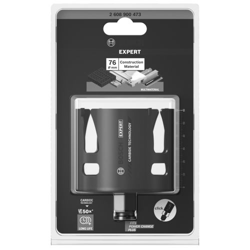 Scie-trépan Expert Construction Material de diamètre 22mm - BOSCH - 2608900453 pas cher Secondaire 4 L