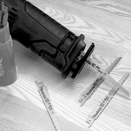 Pack de 6 lames de scie recipro pour bois - MAKITA - B-44432 pas cher Secondaire 3 L