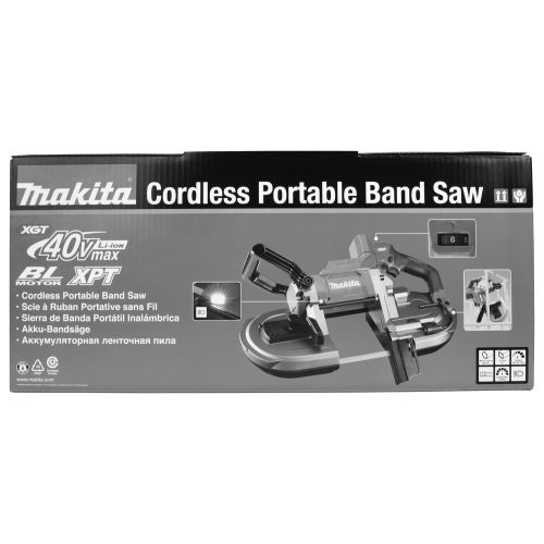 Scie à ruban 40V Max Li-Ion XGT (sans batterie ni chargeur) - MAKITA - PB002GZ pas cher Secondaire 8 L