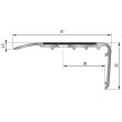 Nez de marche EVOLUTIFS 2CBIS 3 m DINAC 2687110 photo du produit