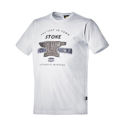 Tee-shirt de travail GRAPHIC DENIM à manches courtes blanc T2XL DIADORA SPA 702.171200.XXL 20002 photo du produit Principale L