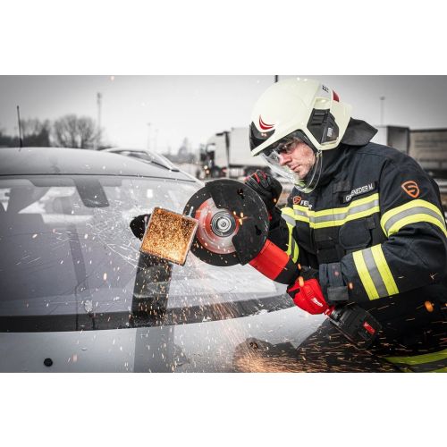 Meuleuse d'angle M18 Fuel 18 V 230 mm FLAG230XPDB-0C (sans batterie ni chargeur) + coffret MILWAUKEE 4933464114 photo du produit Secondaire 4 L
