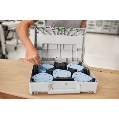 Set d'abrasif SYS-STF D125 GR-Set Granat en Systainer FESTOOL 578193 photo du produit Secondaire 1 L