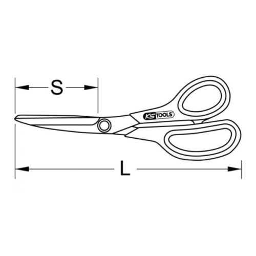Ciseau universel 220 mm KS TOOLS 118.0067 photo du produit Secondaire 1 L